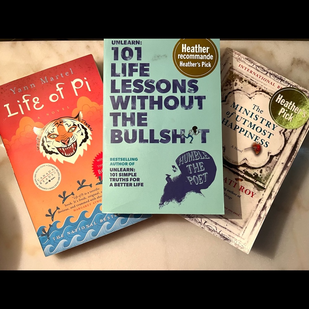 3 GREAT Books for $15